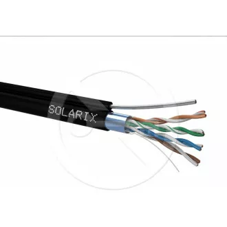 Instalační kabel Solarix venkovní FTP, Cat5E, drát, PE, box 305m SXKD-5E-FTP-PE Instalační kabel Solarix venkovní FTP, Cat5E, drát, PE, box 305m SXKD-5E-FTP-PE