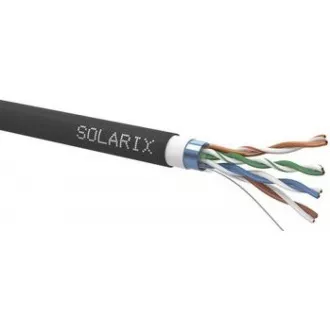 Instalační kabel Solarix venkovní FTP, Cat5E, drát, PVC+PE, dvojitý plášť, cívka 305m SXKD-5E-FTP-PVC+PE Instalační kabel Solarix venkovní FTP, Cat5E, drát, PVC+PE, dvojitý plášť, cívka 305m SXKD-5E-FTP-PVC+PE