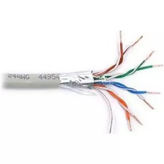 Instalační kabel Solarix venkovní FTP, Cat5E, drát, PVC+PE, dvojitý plášť, cívka 305m SXKD-5E-FTP-PVC+PE Instalační kabel Solarix venkovní FTP, Cat5E, drát, PVC+PE, dvojitý plášť, cívka 305m SXKD-5E-FTP-PVC+PE