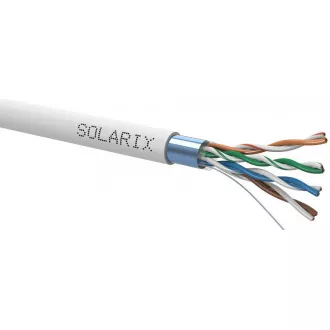 Instalační kabel Solarix venkovní FTP, Cat5E, drát, PVC+PE, dvojitý plášť, cívka 305m SXKD-5E-FTP-PVC+PE Instalační kabel Solarix venkovní FTP, Cat5E, drát, PVC+PE, dvojitý plášť, cívka 305m SXKD-5E-FTP-PVC+PE