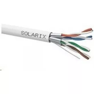 Instalační kabel Solarix STP, Cat6A, drát, LSOH, cívka 500m SXKD-6A-STP-LSOH Instalační kabel Solarix STP, Cat6A, drát, LSOH, cívka 500m SXKD-6A-STP-LSOH