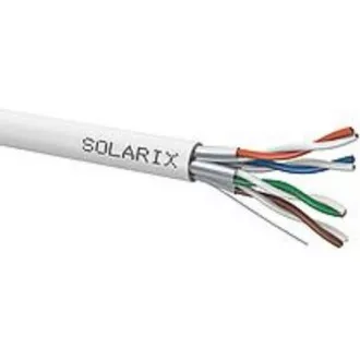 Instalační kabel Solarix STP, Cat6A, drát, LSOH, cívka 500m SXKD-6A-STP-LSOH Instalační kabel Solarix STP, Cat6A, drát, LSOH, cívka 500m SXKD-6A-STP-LSOH