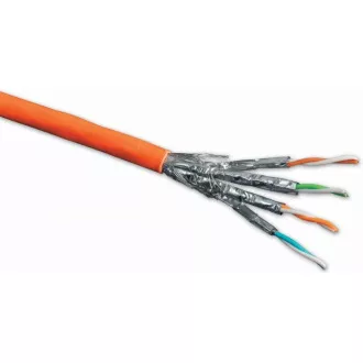 Instalační kabel Solarix SSTP, Cat7, drát, LSOH, cívka 500m SXKD-7-SSTP-LSOH Instalační kabel Solarix SSTP, Cat7, drát, LSOH, cívka 500m SXKD-7-SSTP-LSOH
