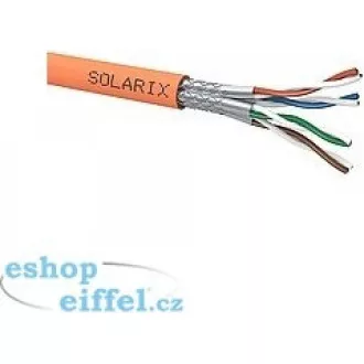 Instalační kabel Solarix SSTP, Cat7, drát, LSOH, cívka 500m SXKD-7-SSTP-LSOH Instalační kabel Solarix SSTP, Cat7, drát, LSOH, cívka 500m SXKD-7-SSTP-LSOH