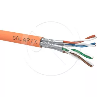 Instalační kabel Solarix SSTP, Cat7, drát, LSOH, cívka 500m SXKD-7-SSTP-LSOH Instalační kabel Solarix SSTP, Cat7, drát, LSOH, cívka 500m SXKD-7-SSTP-LSOH