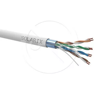 Instalační kabel Solarix FTP, Cat5E, licna, PVC, box 305m SXKL-5E-FTP-PVC-GY Instalační kabel Solarix FTP, Cat5E, licna, PVC, box 305m SXKL-5E-FTP-PVC-GY
