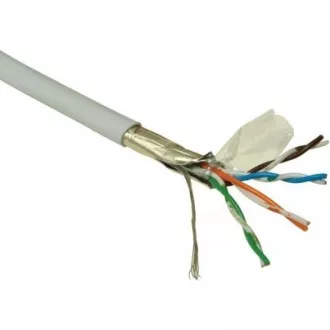 Instalační kabel Solarix FTP, Cat5E, licna, PVC, box 305m SXKL-5E-FTP-PVC-GY Instalační kabel Solarix FTP, Cat5E, licna, PVC, box 305m SXKL-5E-FTP-PVC-GY