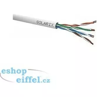 Instalační kabel Solarix FTP, Cat5E, licna, PVC, box 305m SXKL-5E-FTP-PVC-GY Instalační kabel Solarix FTP, Cat5E, licna, PVC, box 305m SXKL-5E-FTP-PVC-GY