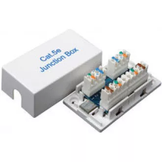 Solarix Spojovací box CAT5E UTP 8p8c LSA+/Krone KRJ45-VEB5 Solarix Spojovací box CAT5E UTP 8p8c LSA+/Krone KRJ45-VEB5