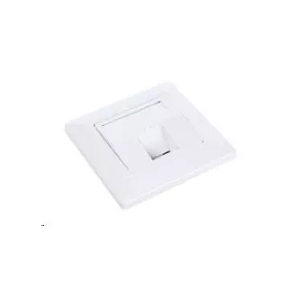 Solarix Zásuvka modulární pro 1 keystone pod omítku bílá SX9-1-0-WH Solarix Zásuvka modulární pro 1 keystone pod omítku bílá SX9-1-0-WH