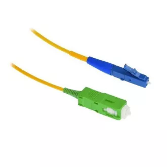 XtendLan simplexní patch kabel SM 9/125, OS2, LC(UPC)-SC(APC), LS0H, 1m XtendLan simplexní patch kabel SM 9/125, OS2, LC(UPC)-SC(APC), LS0H, 1m