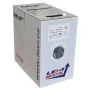 UTP kabel LEXI-Net Cat5E, drát, PVC, bílý, 305m, box