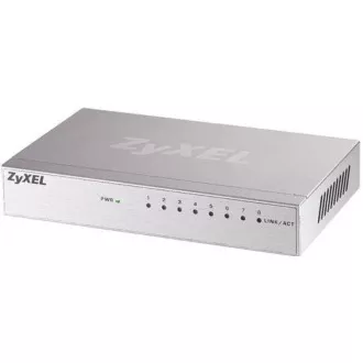 Zyxel GS1900-8 8-port Desktop Gigabit Web Smart switch: 8x Gigabit metal, IPv6, 802.3az (Green), fanless v2 Zyxel GS1900-8 8-port Desktop Gigabit Web Smart switch: 8x Gigabit metal, IPv6, 802.3az (Green), fanless v2