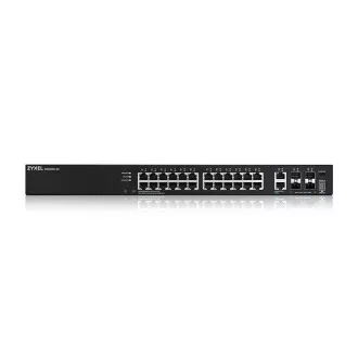 Zyxel XGS2220-30, L3 Access Switch, 24x1G RJ45 2x10mG RJ45, 4x10G SFP+ Uplink, incl. 1 yr NebulaFlex Pro Zyxel XGS2220-30, L3 Access Switch, 24x1G RJ45 2x10mG RJ45, 4x10G SFP+ Uplink, incl. 1 yr NebulaFlex Pro