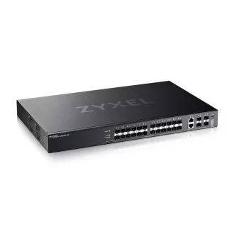Zyxel XGS2220-30F, L3 Access Switch, 24x1G SFP, 2x10mG RJ45, 4x10G SFP+ Uplink, incl. 1 yr NebulaFlex Pro Zyxel XGS2220-30F, L3 Access Switch, 24x1G SFP, 2x10mG RJ45, 4x10G SFP+ Uplink, incl. 1 yr NebulaFlex Pro