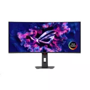 ASUS LCD ROG Strix OLED XG34WCDG, 34" 3440x1440, 250nits, 175Hz, 0, 03ms, 178/178, USB, DP, HDMI, Audio, VESA, Black