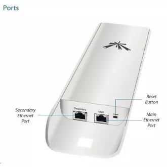 UBNT airMAX NanoStation M2 [2.4GHz, anténa 11dBi, Client/AP/Repeater, 802.11b/g/n, MIMO]