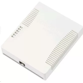 MikroTik RouterBOARD RB260GS (CSS106-5G-1S), Taifatech TF470 CPU, výkonný nastavitelný switch, 5x LAN, 1xSFP slot MikroTik RouterBOARD RB260GS (CSS106-5G-1S), Taifatech TF470 CPU, výkonný nastavitelný switch, 5x LAN, 1xSFP slot
