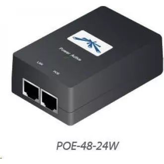 UBNT POE-48-24W [PoE adaptér 48V/0, 5A (24W), vč. napájecího kabelu]