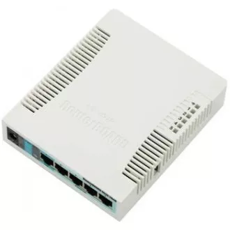 MikroTik RouterBOARD RB951Ui-2HnD, 600MHz CPU, 128MB RAM, 5x LAN, integr. 2.4GHz Wi-Fi, vč. L4 licence MikroTik RouterBOARD RB951Ui-2HnD, 600MHz CPU, 128MB RAM, 5x LAN, integr. 2.4GHz Wi-Fi, vč. L4 licence