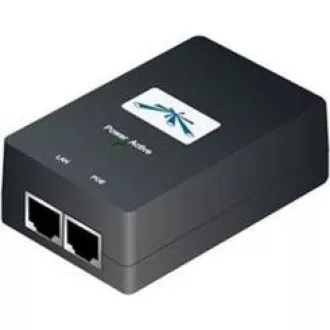 UBNT POE-48-24W-G [Gigabit PoE adaptér, 48V/0, 5A (24W), vč. napájecího kabelu]
