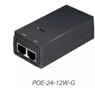 UBNT POE-24-12W-G [Gigabit PoE adaptér 24V/0, 5A (12W), vč. napájecího kabelu]