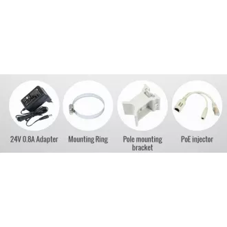 MikroTik SXT SA5 ac, 720MHz CPU, 128MB RAM, 1x LAN, integr. 5GHz Wi-Fi, 2x13dBi, 802.11a/n/ac, vč. L4 licence MikroTik SXT SA5 ac, 720MHz CPU, 128MB RAM, 1x LAN, integr. 5GHz Wi-Fi, 2x13dBi, 802.11a/n/ac, vč. L4 licence
