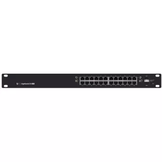 UBNT EdgeSwitch ES-24-250W [26Gbps, 250W, aktivní (802.3af/at) i pasivní (24V) PoE, 2xSFP, L2/L3]