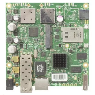 MikroTik RouterBOARD RB922UAGS-5HPacD, 720MHz CPU, 128MB RAM, 1x LAN, 1x SFP slot, 1xminiPCIe slot + SIM, vč.L4 MikroTik RouterBOARD RB922UAGS-5HPacD, 720MHz CPU, 128MB RAM, 1x LAN, 1x SFP slot, 1xminiPCIe slot + SIM, vč.L4