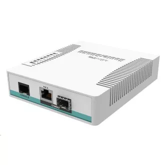 MikroTik Cloud Router Switch CRS106-1C-5S, 400MHz CPU, 128MB RAM, 1xGLAN/SFP, 5xSFP slot, vč. L5 licence MikroTik Cloud Router Switch CRS106-1C-5S, 400MHz CPU, 128MB RAM, 1xGLAN/SFP, 5xSFP slot, vč. L5 licence