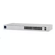 UBNT UniFi Switch USW-24-POE Gen2 [24xGigabit, 16x PoE out 120W, 802.3at/af, 2xSFP, 52Gbps]