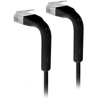 UBNT UniFi Ethernet Patch Kabel [0, 3m, Cat6, UTP, licna, černý]