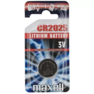 AVACOM knoflíková baterie CR2025 Maxell Lithium 1ks Blistr AVACOM knoflíková baterie CR2025 Maxell Lithium 1ks Blistr