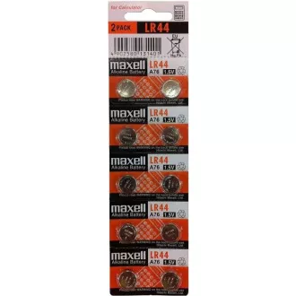 AVACOM Nenabíjecí knoflíková baterie A76 Maxell Alkaline 1ks Blistr AVACOM Nenabíjecí knoflíková baterie A76 Maxell Alkaline 1ks Blistr