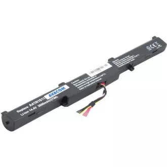 AVACOM baterie pro Asus G553, GL753, N552 Li-Ion 14, 4V 2600mAh 37Wh