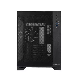 CHIEFTEC skříň VISIO AIR, ATX, 1x USB-C 3.2, 2x USB 3.0, 3x 140mm Fan, černá CHIEFTEC skříň VISIO AIR, ATX, 1x USB-C 3.2, 2x USB 3.0, 3x 140mm Fan, černá