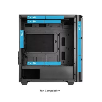 CHIEFTEC skříň PRO MINI, mATX, 1xUSB-C, 1xUSB 3.0, 1x USB 2.0, 1x 120mm Fan, černá CHIEFTEC skříň PRO MINI, mATX, 1xUSB-C, 1xUSB 3.0, 1x USB 2.0, 1x 120mm Fan, černá