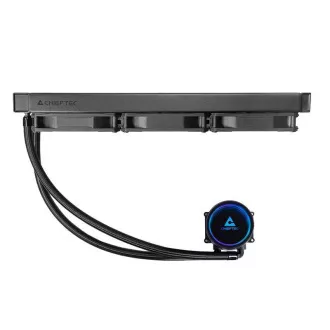 CHIEFTEC vodní chlazení CPU Iceberg 360 Dark, 3x120mm, ARGB vodní blok, LGA1851, AM5, černá CHIEFTEC vodní chlazení CPU Iceberg 360 Dark, 3x120mm, ARGB vodní blok, LGA1851, AM5, černá