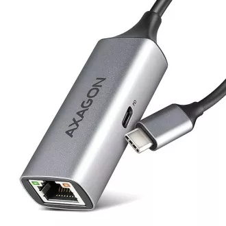 AXAGON ADE-TXPD, USB-C 3.2 Gen 1 - Gigabit Ethernet síťová karta, Asix AX88179, PD 100W, auto instal AXAGON ADE-TXPD, USB-C 3.2 Gen 1 - Gigabit Ethernet síťová karta, Asix AX88179, PD 100W, auto instal