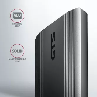 AXAGON EEM2-GTS2, USB-C 10Gbps - M.2 NVMe & SATA SSD kovový THIN box, bezšroubkový AXAGON EEM2-GTS2, USB-C 10Gbps - M.2 NVMe & SATA SSD kovový THIN box, bezšroubkový