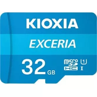 KIOXIA Exceria microSD card 32GB M203, UHS-I U1 Class 10 KIOXIA Exceria microSD card 32GB M203, UHS-I U1 Class 10