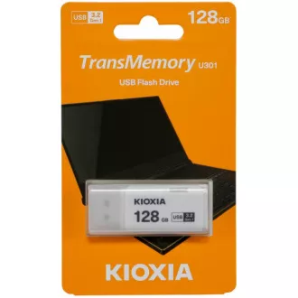KIOXIA Hayabusa Flash drive 128GB U301, bílá KIOXIA Hayabusa Flash drive 128GB U301, bílá