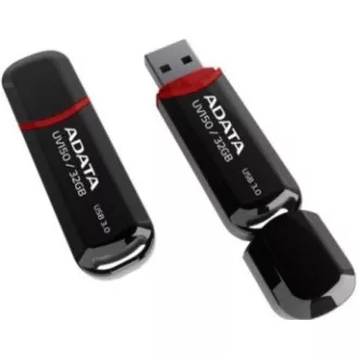 ADATA Flash Disk 32GB UV150, USB 3.1 Dash Drive (R:90/W:20 MB/s) černá