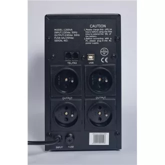 EUROCASE UPS EA200LED 2000VA line interactive EUROCASE UPS EA200LED 2000VA line interactive