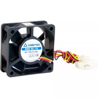 CHIEFTEC větrák AF-0625S, 60x60x25 mm Sleeve Fan, with 3/4pin connector