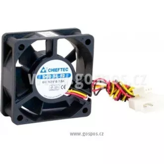 CHIEFTEC větrák AF-0625S, 60x60x25 mm Sleeve Fan, with 3/4pin connector