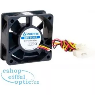 CHIEFTEC větrák AF-0625S, 60x60x25 mm Sleeve Fan, with 3/4pin connector