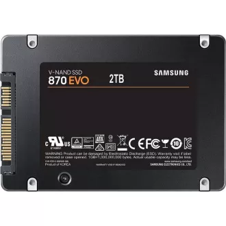 SSD 2, 5" Samsung 870 EVO SATA III-2000GB SSD 2, 5" Samsung 870 EVO SATA III-2000GB