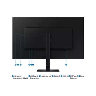 SAMSUNG MT LED LCD 37" ViewFinity S8 (S80D) 3840x2160 UHD