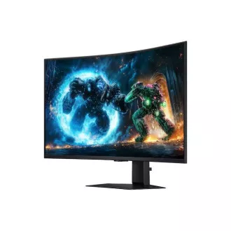 SAMSUNG MT LED LCD Monitor 37" (G75F) - Prohnutý, VA, 4K UHD, 1ms, 165hz, DP, HDMI SAMSUNG MT LED LCD Monitor 37" (G75F) - Prohnutý, VA, 4K UHD, 1ms, 165hz, DP, HDMI